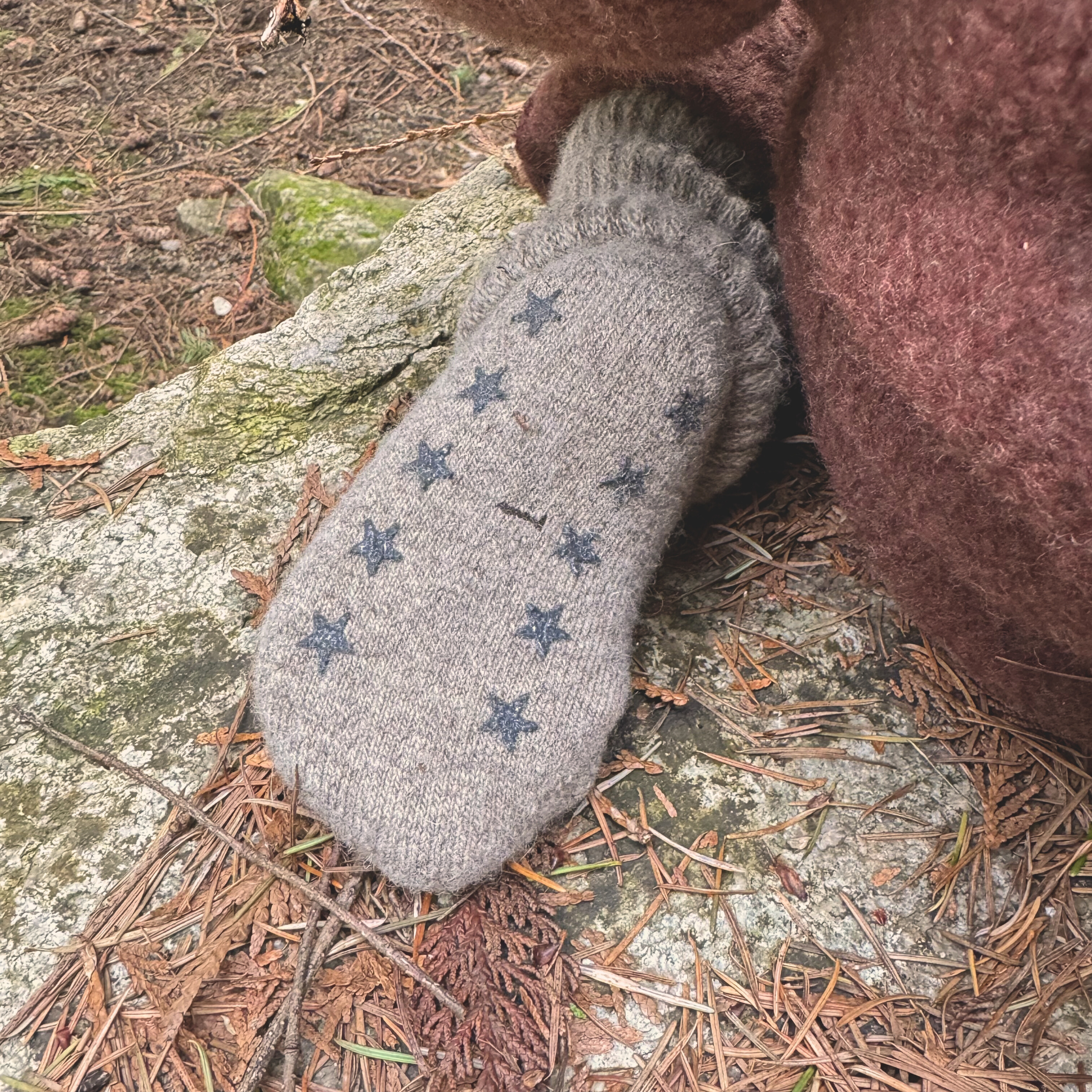 Wool Baby Socks with Grips